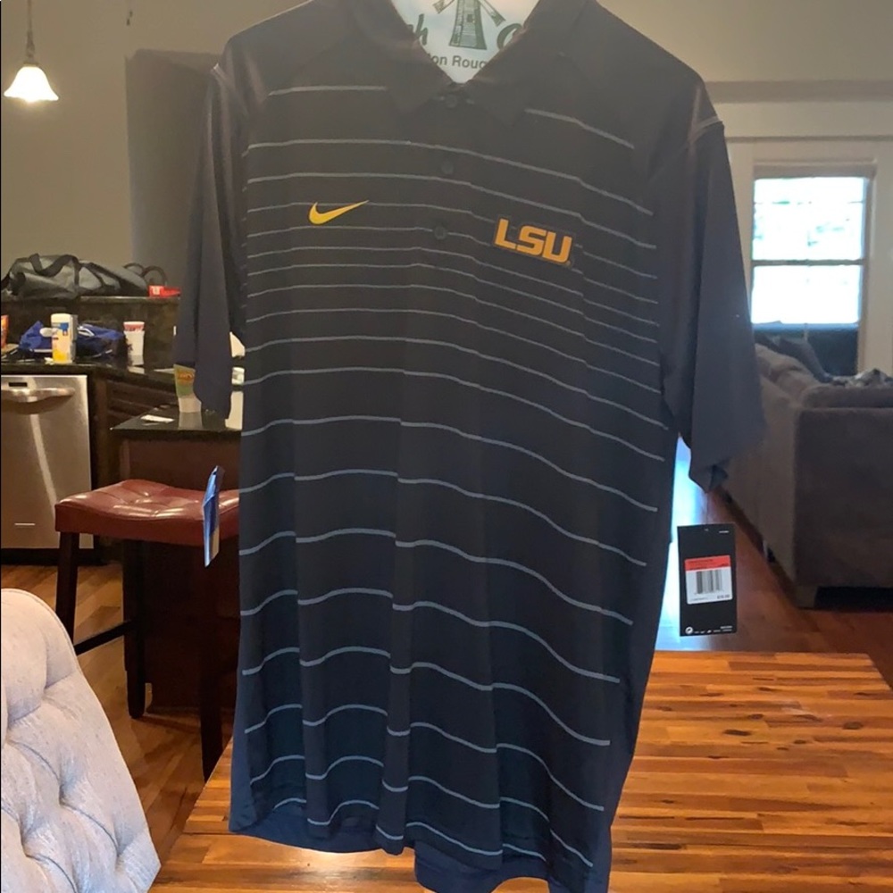 Nike LSU collared shirt